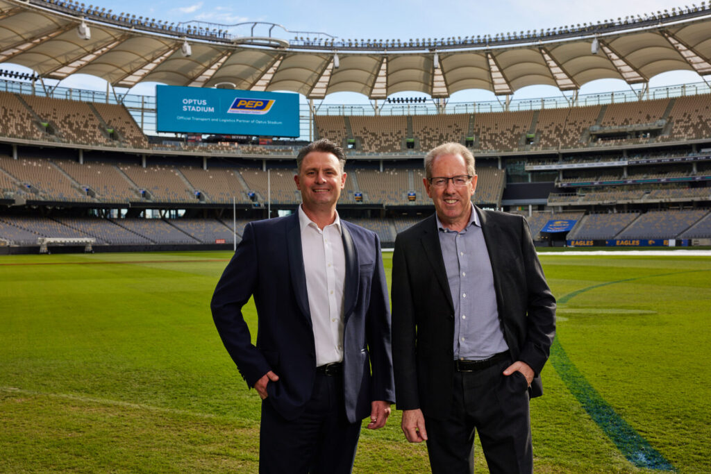 PEP Transport is Optus Stadium’s Official Transport and Logistics Partner.
