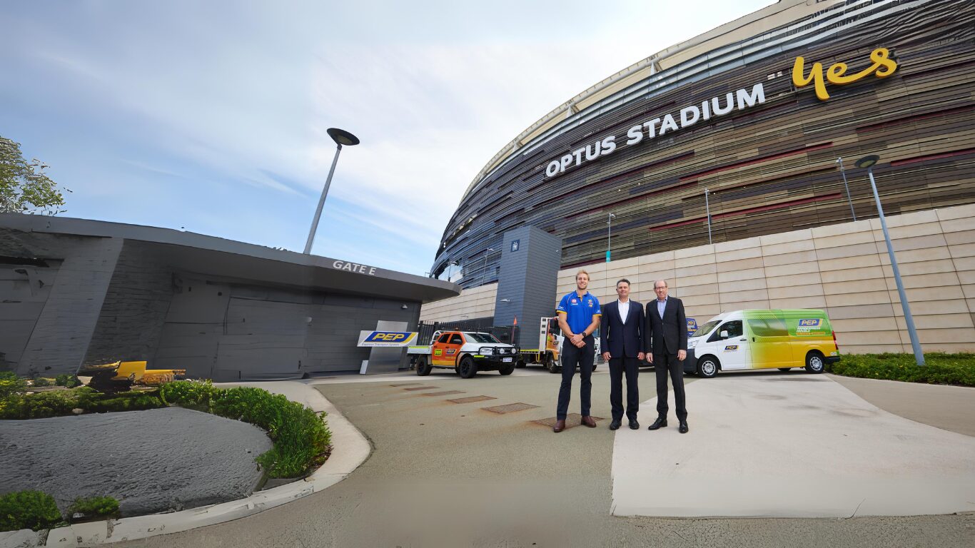 PEP Transport is Optus Stadium’s Official Transport and Logistics Partner.